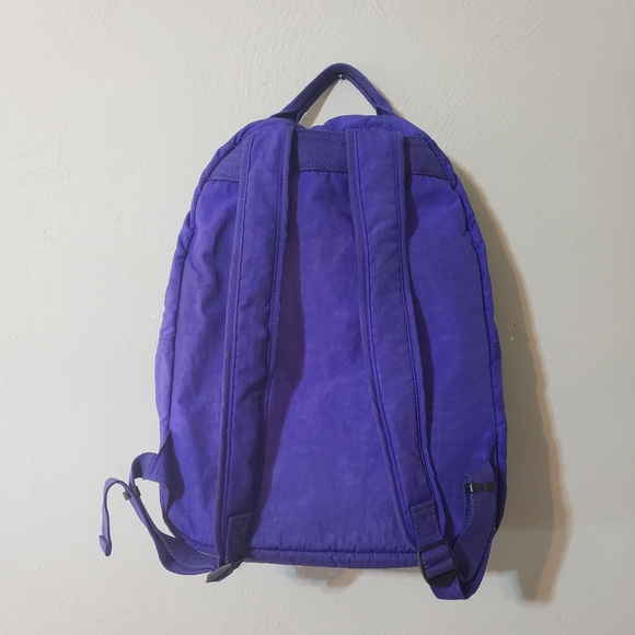 kipling purple backpack